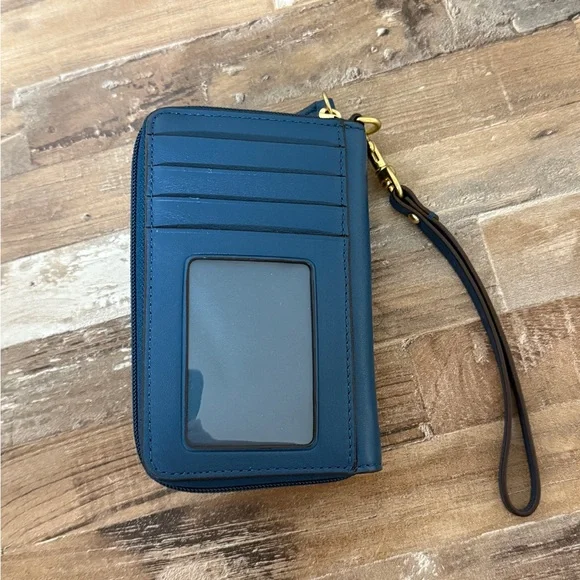 Coach Legacy Leather Wristlet - Picture 4 of 10